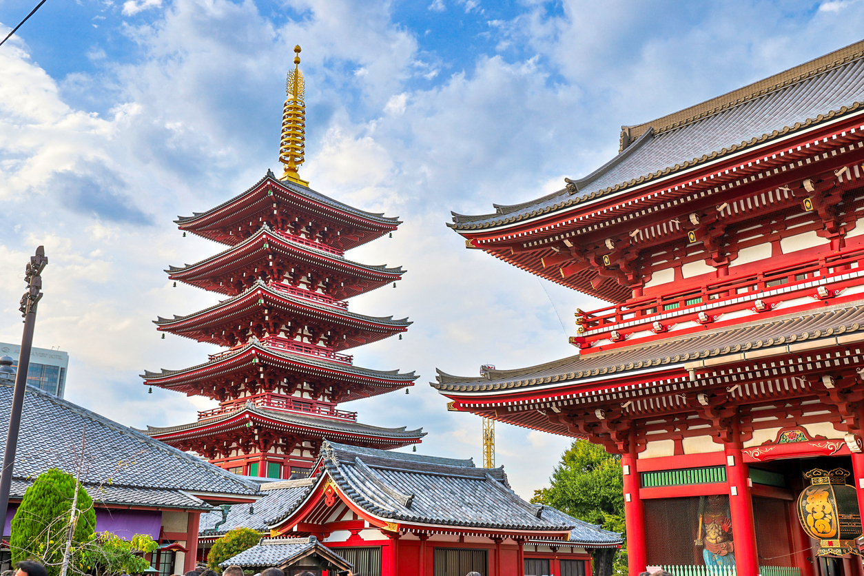 Asakusa Five-Story Pagoda - Journey House Travel